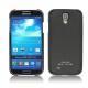 가죽 커버 Samsung GT-i9500 Galaxy S IV - Ebène ( Sleek P C12 - Black ) 