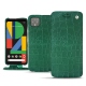 Google Pixel 4 XL leather case - Crocodile pino