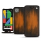 Capa em pele Google Pixel 4 XL - Marron Patine