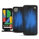 Lederschutzhülle Google Pixel 4 XL - Bleu Patine