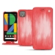 Housse cuir Google Pixel 4 XL - Rose Patine