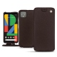 Google Pixel 4 XL leather case - Marron envoûtant