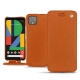 Housse cuir Google Pixel 4 XL - Orange vibrant
