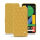 Capa em pele Google Pixel 4 - Mimosa - Couture ( Pantone 141C ) 