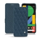 Lederschutzhülle Google Pixel 4 - Indigo - Couture ( Pantone 303U ) 