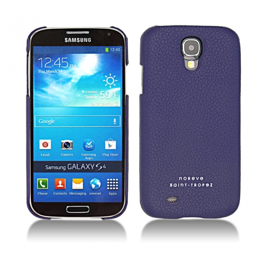 硬质真皮保护套 Samsung GT-i9500 Galaxy S IVCobalt ( Pantone #2b253f ) 