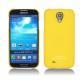 Housse cuir Samsung GT-i9500 Galaxy S IV - Jaune fluo