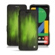 Google Pixel 4 leather case - Vert Patine