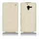 レザーケース Sony Xperia ZL  - Beige ( Nappa - Pantone 7502C ) 