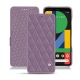 Google Pixel 4 XL leather case - Lilas - Couture ( Nappa - Pantone 2645U ) 