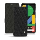 Funda de piel Google Pixel 4 XL - Ebène - Couture ( Sleek P C12 - Black ) 