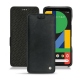 Capa em pele Google Pixel 4 XL - Dark vintage ( Roughtcut - Black#5256 ) 