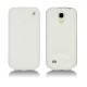 Funda de piel Samsung GT-i9190 Galaxy S4 mini  - Blanc ( Nappa - White ) 