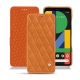Google Pixel 4 XL leather case - Mandarine vintage - Couture
