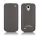 Funda de piel Samsung GT-i9190 Galaxy S4 mini  - Anthracite ( Pantone 424C ) 