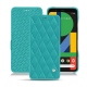Funda de piel Google Pixel 4 XL - Bleu fluo - Couture