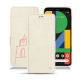 Lederschutzhülle Google Pixel 4 XL - Blanc escumo