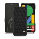 Funda de piel Google Pixel 4 XL - Negre poudro - Couture