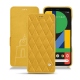 Lederschutzhülle Google Pixel 4 XL - Jaune soulèu - Couture