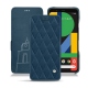 Custodia in pelle Google Pixel 4 XL - Blu mediterran - Couture