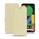 Housse cuir Google Pixel 4 XL - Beige PU