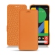 Lederschutzhülle Google Pixel 4 XL - Orange PU