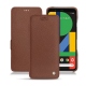 Google Pixel 4 XL leather case - Marron délicat