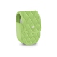 Estuche Samsung Galaxy Buds - Vert olive - Couture ( Nappa - Pantone 578U ) 