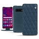 Lederschutzhülle Samsung Galaxy S10 5G - Indigo - Couture ( Pantone 303U ) 
