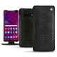 Housse cuir Samsung Galaxy S10 5G - Serpent nero