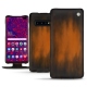 Capa em pele Samsung Galaxy S10 5G - Marron Patine