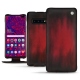 Funda de piel Samsung Galaxy S10 5G - Rouge Patine