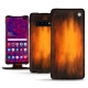 Custodia in pelle Samsung Galaxy S10 5G - Fauve Patine