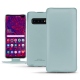 Custodia in pelle Samsung Galaxy S10 5G - Bleu Ciel PU