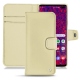 Funda de piel Samsung Galaxy S10 5G - Beige ( Nappa - Pantone 7502C ) 