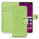 Housse cuir Samsung Galaxy S10 5G - Vert olive ( Nappa - Pantone 578U ) 