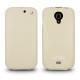 Lederschutzhülle Wiko Cink Five  - Beige ( Nappa - Pantone 7502C ) 
