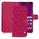가죽 커버 Samsung Galaxy S10 5G - Rose fluo - Couture