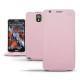 硬质真皮保护套 Samsung SM-N9000 Galaxy Note 3  - Rose ( Nappa - Pantone 2365C ) 