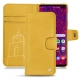 Custodia in pelle Samsung Galaxy S10 5G - Jaune soulèu