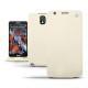 硬质真皮保护套 Samsung SM-N9000 Galaxy Note 3  - Beige ( Nappa - Pantone 7502C ) 