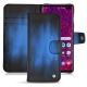 Custodia in pelle Samsung Galaxy S10 5G - Bleu Patine