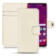 Lederschutzhülle Samsung Galaxy S10 5G - Blanc PU