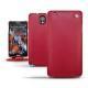 硬质真皮保护套 Samsung SM-N9000 Galaxy Note 3  - Rouge ( Nappa - Pantone 199C ) 