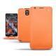 硬质真皮保护套 Samsung SM-N9000 Galaxy Note 3  - Orange ( Nappa - Pantone 1495U ) 