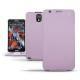 硬质真皮保护套 Samsung SM-N9000 Galaxy Note 3  - Lilas ( Nappa - Pantone 2645U ) 