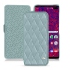 Housse cuir Samsung Galaxy S10 5G - Bleu ciel - Couture ( Nappa - Pantone 277C ) 