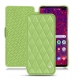 Custodia in pelle Samsung Galaxy S10 5G - Vert olive - Couture ( Nappa - Pantone 578U ) 