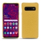 Lederschutzhülle Samsung Galaxy S10 5G - Mimosa ( Pantone 141C ) 