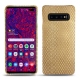 Lederschutzhülle Samsung Galaxy S10 5G - Serpent sabbia